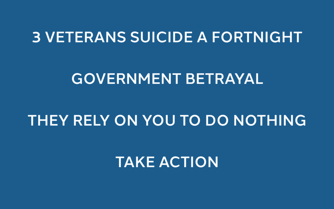 Treating the Veteran Community as Fools